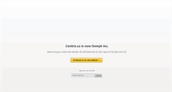 Desktop Screenshot of centrix.ca