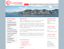 Tablet Screenshot of centrix.com.hk