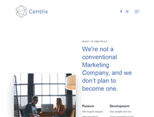 Tablet Screenshot of centrix.net.au