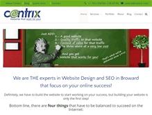 Tablet Screenshot of centrix.com