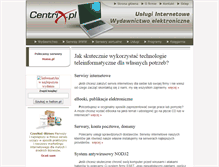 Tablet Screenshot of centrix.pl